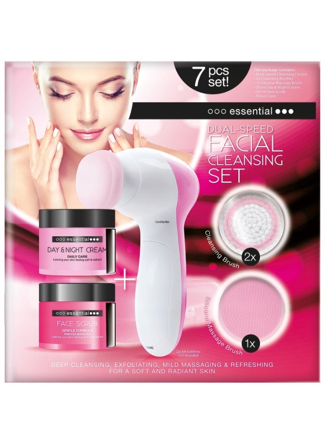 Essential Basic Facial Cleansing Kit 6 Pcs Set - Image 1